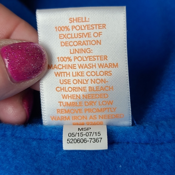 Gumballs 3T black and blue hooded jacket - Picture 7 of 7